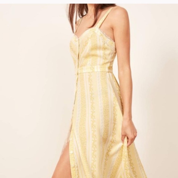 Reformation Dresses & Skirts - Reformation Sandalwood Clara Dress NWT 4